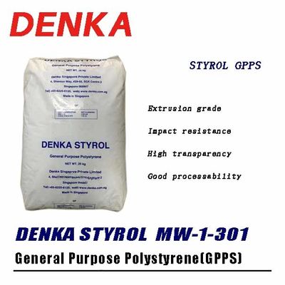 High Transparent GPPS Plastic Granules For Injection Molding DENKA STYROL MF-21-301