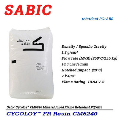 Sabic Cycoloy™ CM6240 Mineral Filled Flame Retardant PC ABS