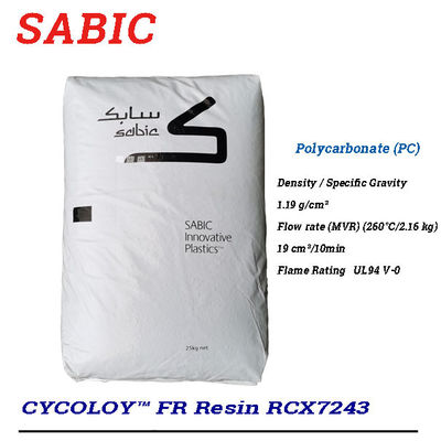 Sabic Cycoloy Fr Resin Rcx7243 Flame Retardant Polycarbonate Pc